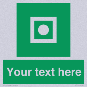 Custom sign safe condition Shipboard general alarm